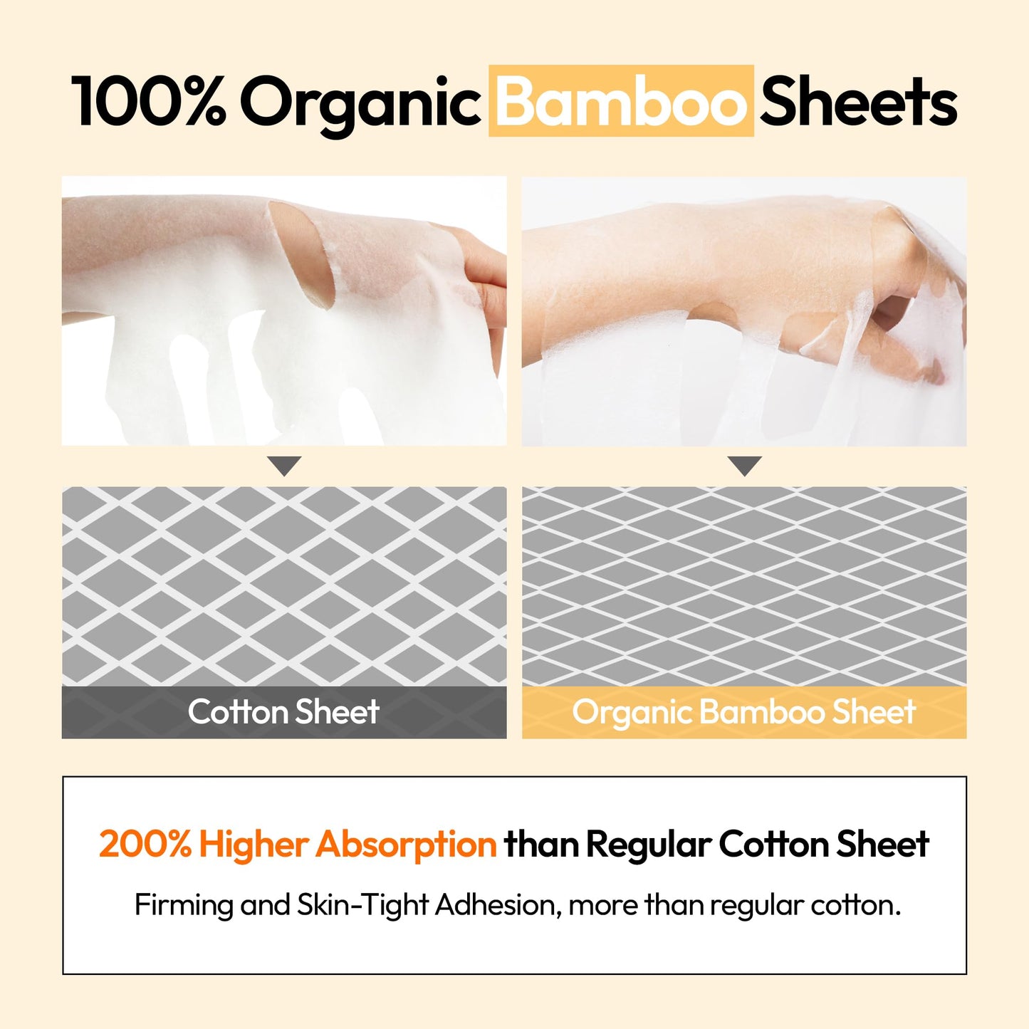 FreeGo Brightening Daily Solution Niacinamide Turmeric Facial Mask Sheet (6-Pack) | K-Beauty Skincare to Glowy Glass Skin