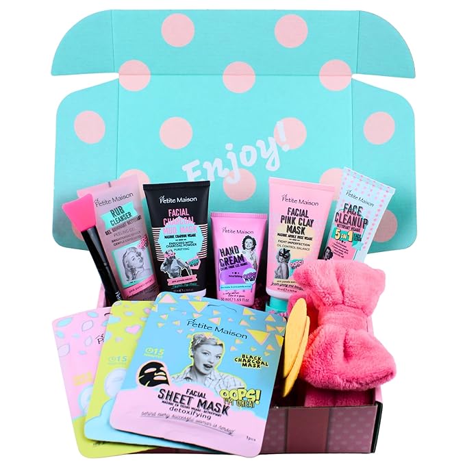 Skincare for Teens - Gift Set for Women - Spa Baskets - Birthday Gift Basket - Skincare Set - Spa Gift Set - Make Up Gift Basket - Spa Kit - Spa Box - Mother's Day Gift Basket