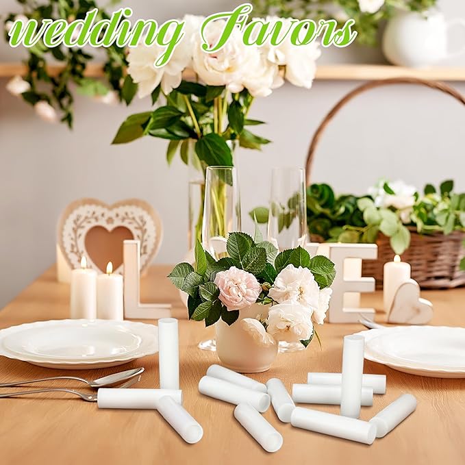 Demissle 150 Pcs Unlabeled Lip Balm Favors(Vanilla)