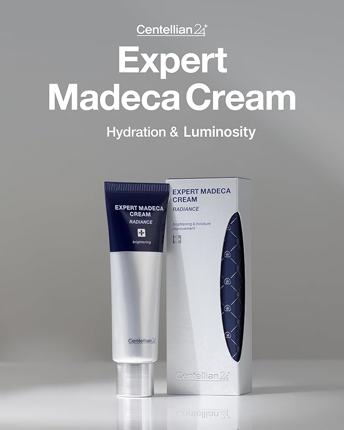 CENTELLIAN 24 Expert Madeca Cream (1.69fl oz) - Premium Lasting Hydration Moisturizer for Dry, Sensitive Skin. Centella Asiatica, TECA, Gotu Kola