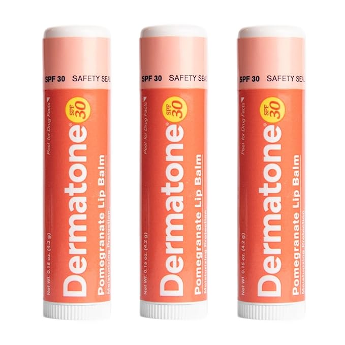 Dermatone Pomegranate Lip Balm | Moisturizing