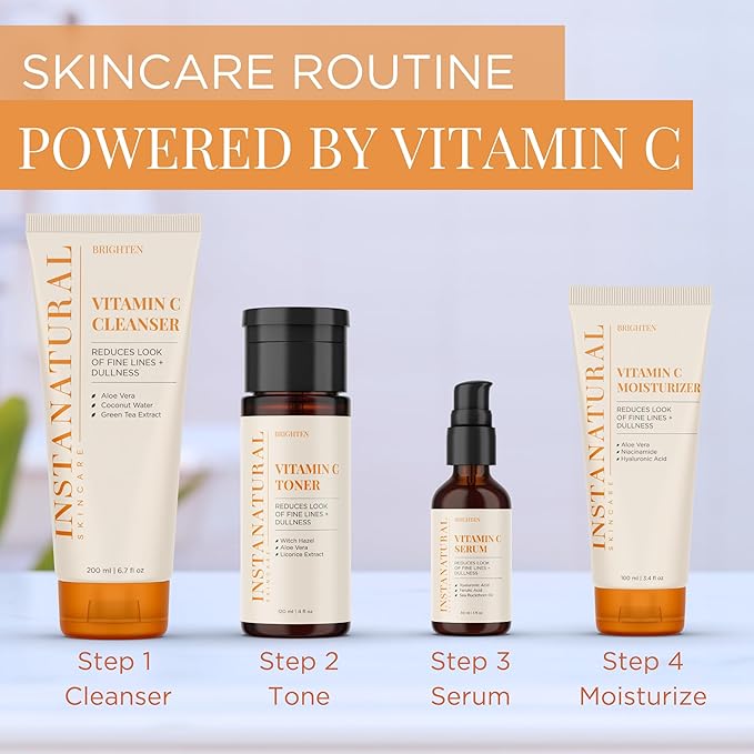 InstaNatural Vitamin C Cleanser and Moisturizer