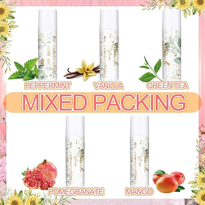 Dunzy 50 Pcs Thank You Gift (Eucalyptus)