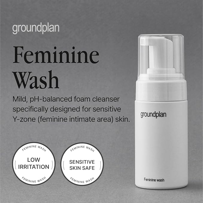 Feminine Wash 3.38 fl oz – Mild pH-Balanced Foam Cleanser for Sensitive Skin, Gentle Botanical Formula, Daily Use, Fragrance-Free