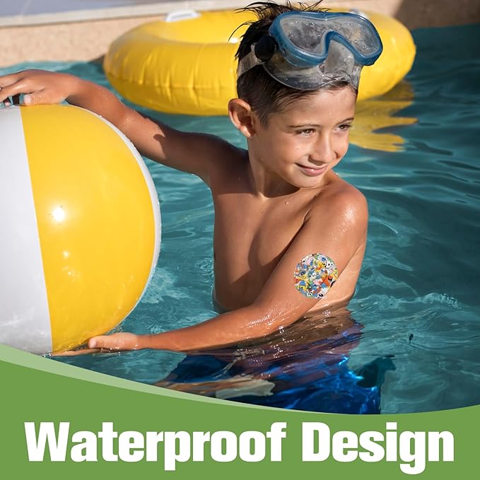 G7 Over Patches 20Pack Waterproof G7 & Stelo Adhesive Patches CGM Tape Full Cover Stelo Patch Non-Glue Central Hypoallergenic & Latex-Free Long Stay for 15 Days