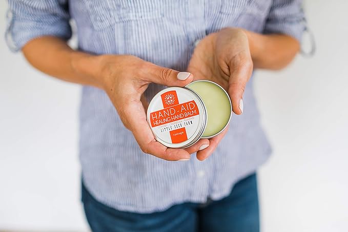 Little Seed Farm Hand-aid Healing Hand Balm, 1.5 Ounce