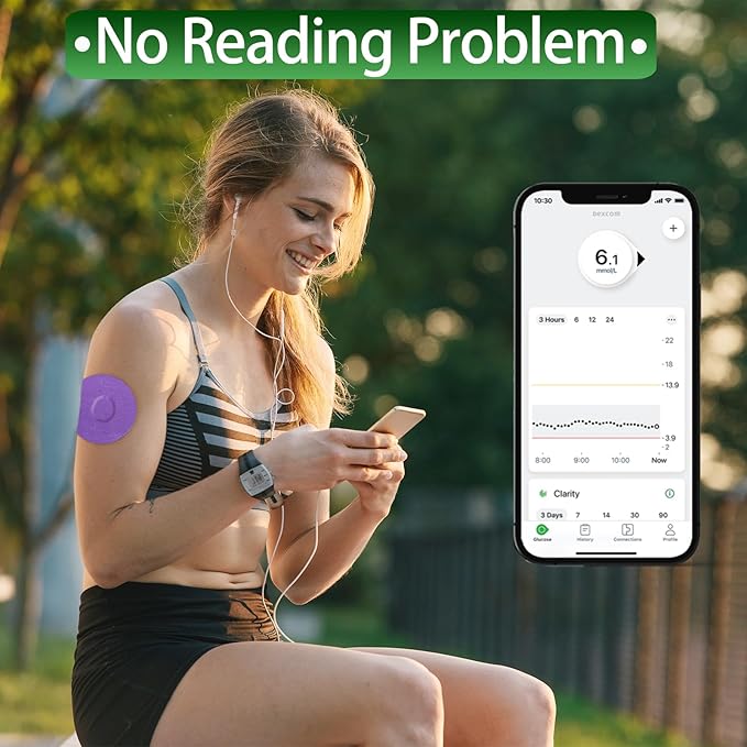 G7 Adhesive Patches Waterproof 20Pack Overpatch for G7 & Stelo Flexible CGM Tape Non-Glue Central Full Cover Patches Hypoallergenic & Latex-Free for 10-15 Days Long Stay, Rose Pink