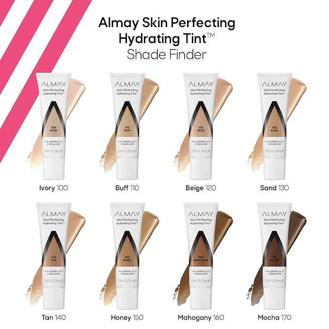 Almay Hydrating Liquid Foundation Tint, Lightweight with Light fl oz.