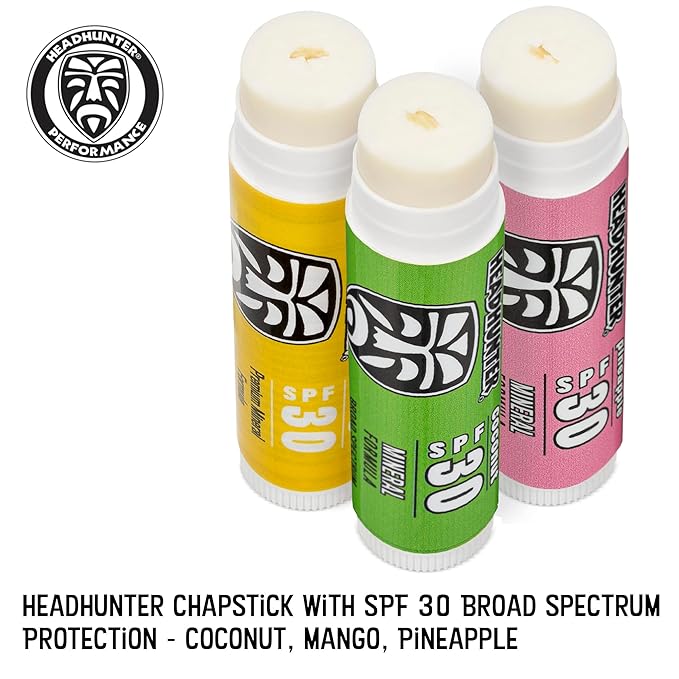 Headhunter Sport Chapstick Sunscreen SPF 30, Mango