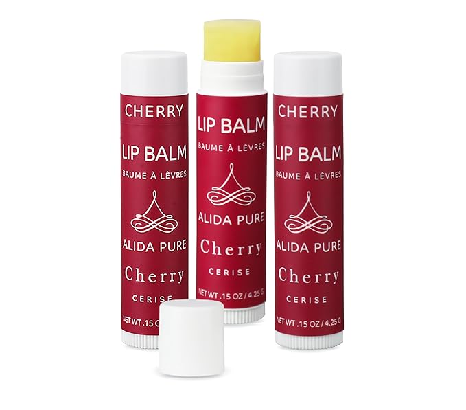 Cherry Lip Balm Collection, Vegan Lip Lips,