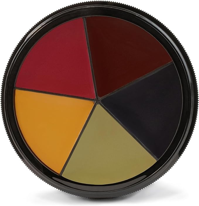 Mehron Makeup ProColoRing Bruise 5 Color Wheel