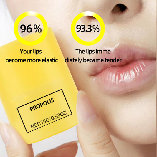 Honey Lip Butter, 12hrs Long-lasting Moisture, Gentle Exfoliation, Hygienic Twist Dispenser,korean skin care