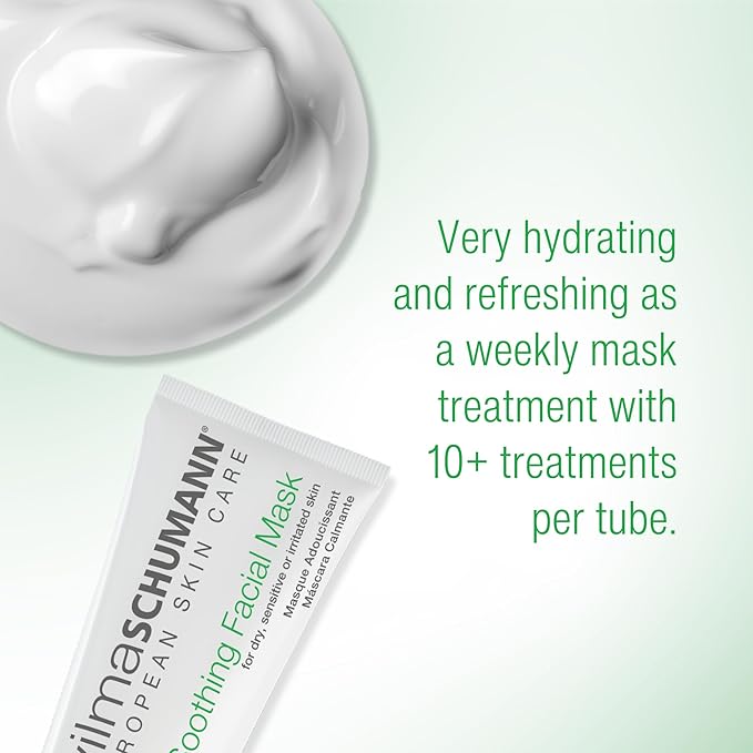 Soothing Facial Mask, Dry Skin Face Mask, 3.5 oz