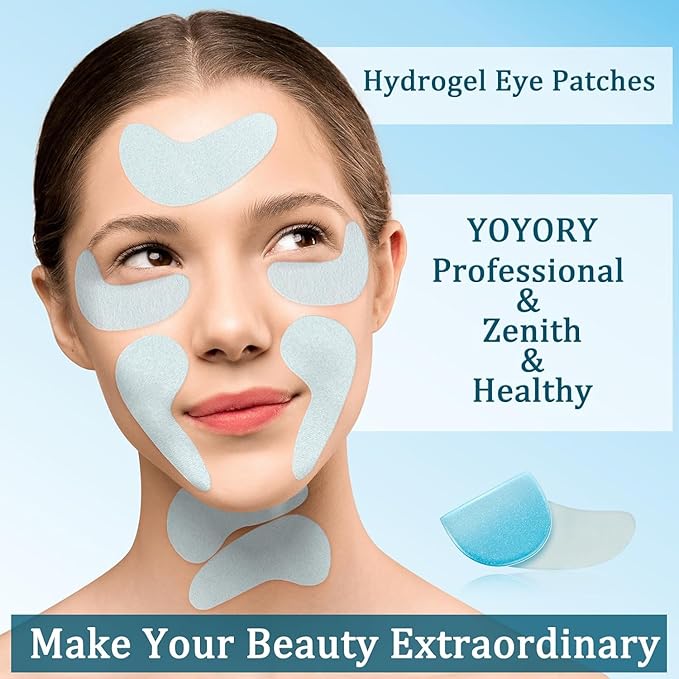 Under Eye Patches Masks - for Fine Lines with Collagen and Hyaluronic Acid, Dark Circles,and Fade Wrinkles, puffiness Smoothing Skin Care Treatment for Women and Men, (30 Pcs) white