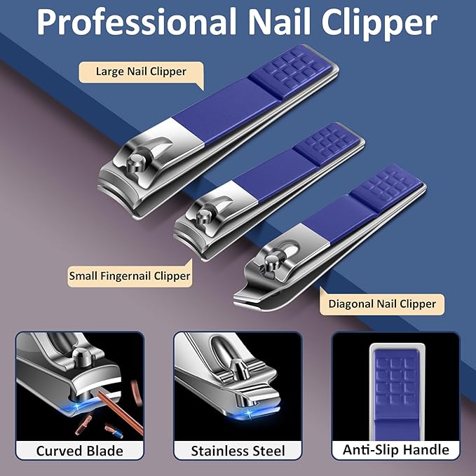 BLESWIN Manicure Set, 10 in