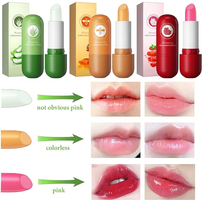 6 PCS Hydrating Lip Balm Aloe