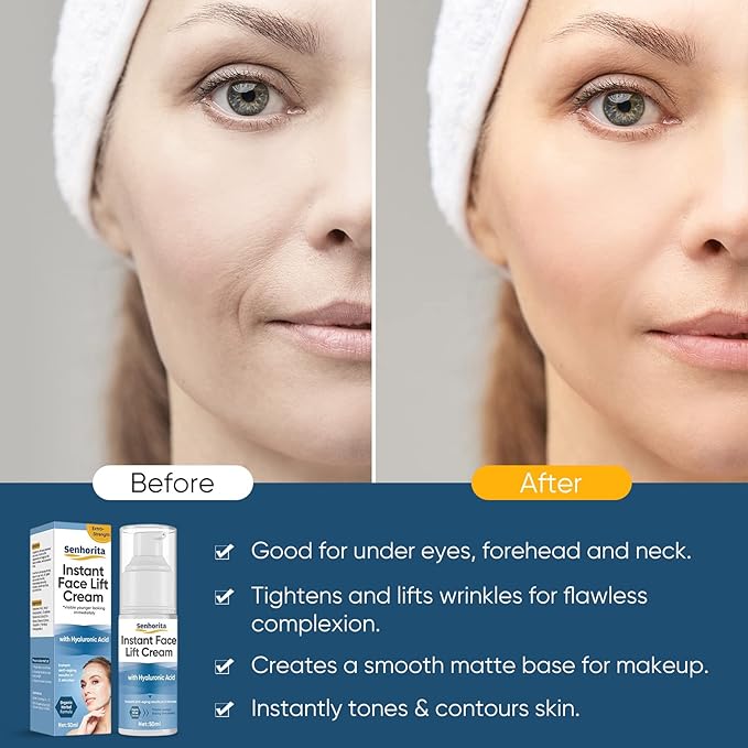 Instant Face Lift Cream, Temporary Skin Tightening