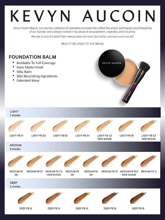 Kevyn Aucoin Foundation Balm, FB 13 (Deep) shade go to.