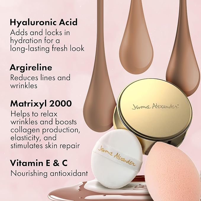 MagicMinerals AirCushion Foundation by Jerome Alexander, Cushion Foundation Coverage (Medium)