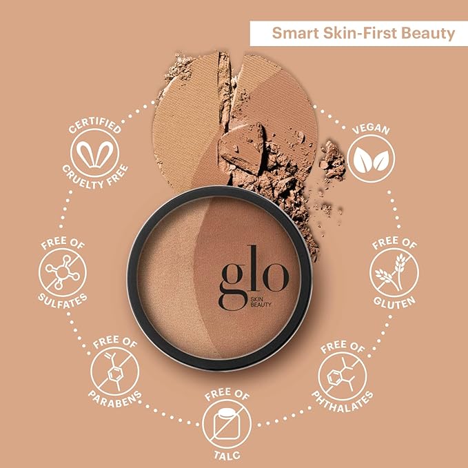 Glo Skin Beauty Bronzer Pressed Powder (Sunkiss) - Sun-Kissed Glow