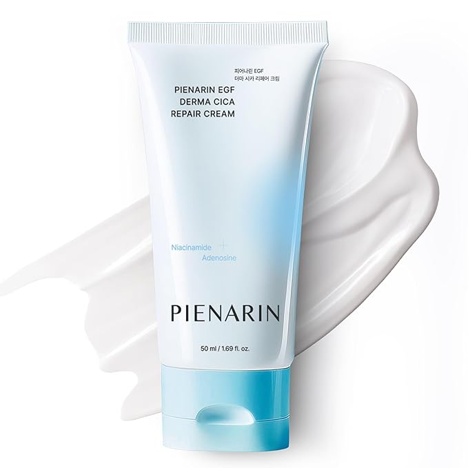 EGF Derma Cica Repair Cream, for Glass Skin –Soothes Redness, Repairs Barrier, and Reveals Dewy Glow l Korean Skincare for Sensitive Skin 1.69 oz (50ml)