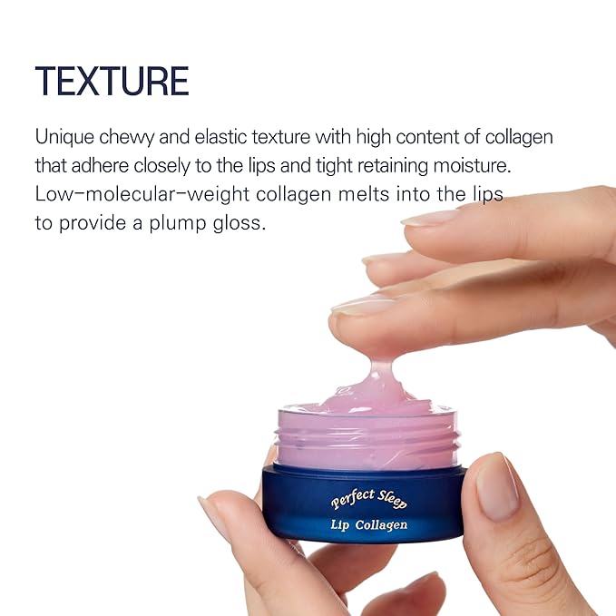 Perfect Sleep Lip Collagen 0.52fl.oz/15ml, Hydrolyzed