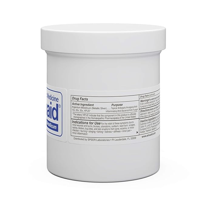 emuaid Ointment for Eczema and Psoriasis Relief, Reduces Itching, Pain, Swelling, Regular Strength Treatment for 100+ Skin Conditions, Steroid and Chemical-Free, Suitable for All Ages, 16oz