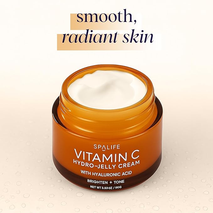 SpaLife Beauty Vitamin C Hydro - Jelly Moisturizing Face Cream With Hyaluronic Acid