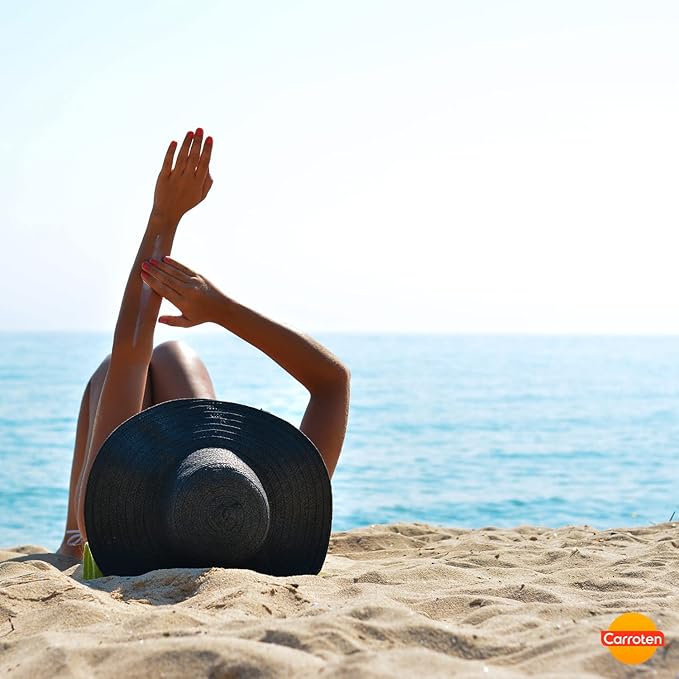 Carroten Natural Tanning Oil for Medium Deep, 125ml 4.23oz