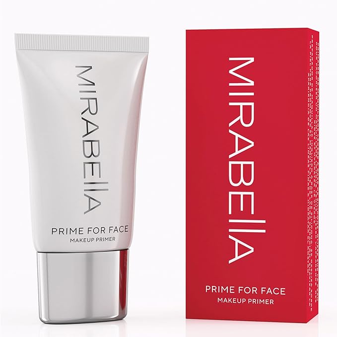 Mirabella Prime for Face, Makeup Primer, Weightless Silicone Skin Types