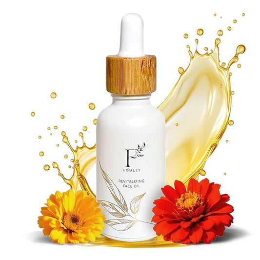 100% Organic Tsubaki Face Oil & Under-Eye Serum. With Jojoba, Calendula, & Rice Bran - Hydrating & Brightening for Glowing Skin, Dark Spots & Even Skin Tone, Moisturizing Anti Aging Serum by Finally