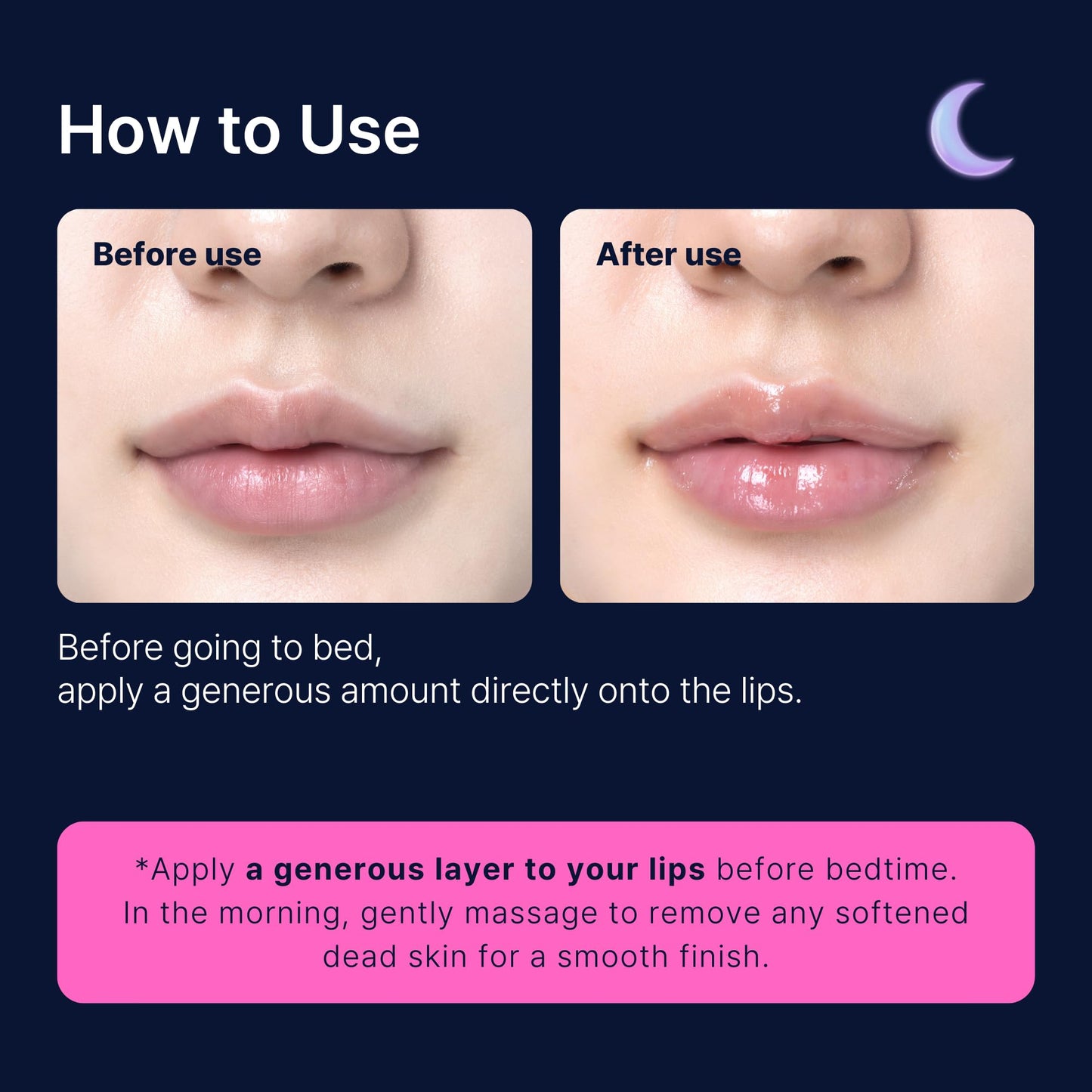 Perfect Sleep Lip Collagen 0.52fl.oz, Intensive Collagen Lip Sleeping Mask Infused with Peptides, Rice Protein & Willow Bark Extract for Overnight Plumping, Repairing & Smoothing, Korean Lip Treatment