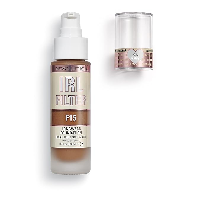 Revolution Beauty, IRL Filter Longwear Foundation, Soft &