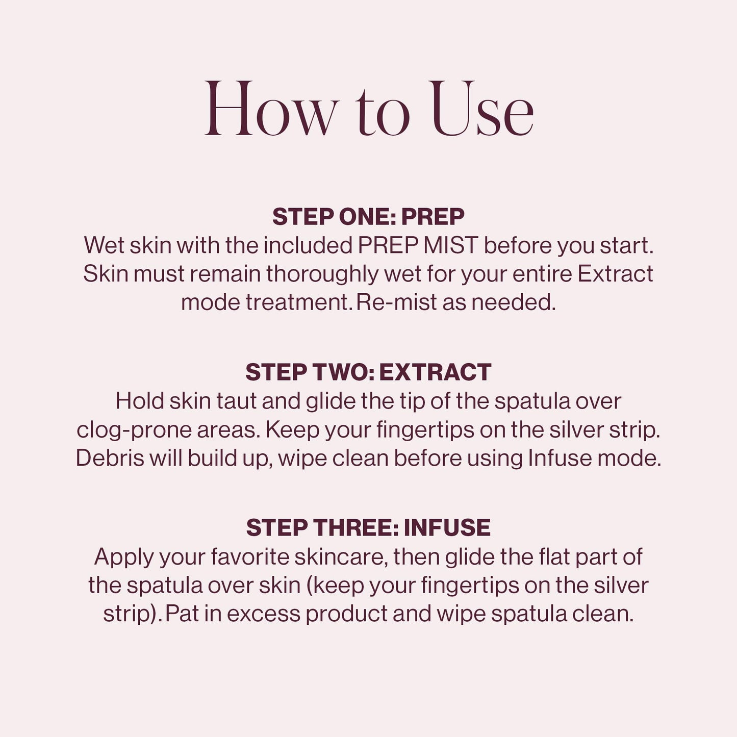 DERMAFLASH DERMAPORE+ Skin Care Device, Ultrasonic 2-in-1 Pore Extractor and Skincare Infuser, Pop Pink