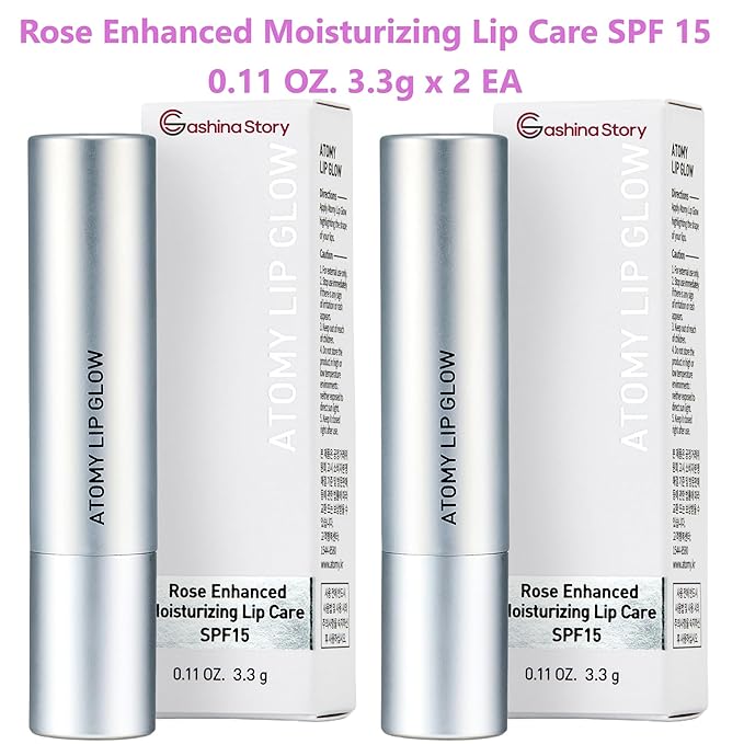 Atomy Lip Glow 3.3g x 2 Color