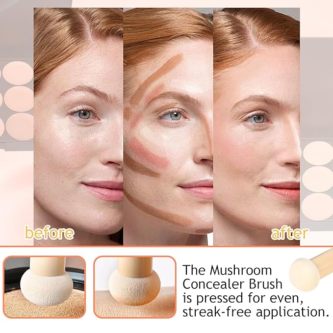 15 Colors Cream Contour Palette,Lightweight Concealer Full Coverage