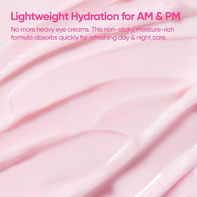 BANILA CO Dear Hydration Bounce Eye Cream | Hydrating & Nourishing Eye Serum for Undereyes | Reduce Dark Circles and Puffiness with Panthenol (20ml / 0.67 fl oz)
