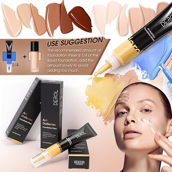 Yellow Foundation Mixing Pigment for Adjusting Shade and (03# Yellow)