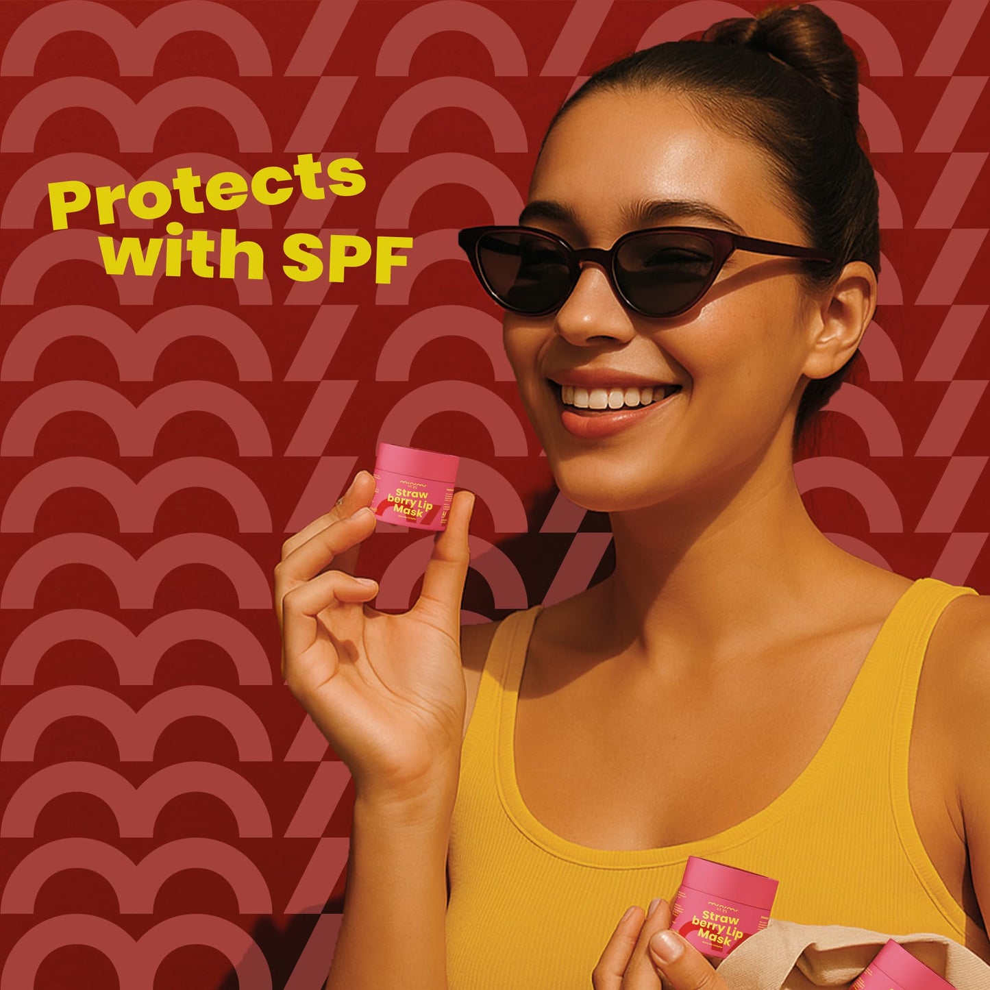 MINIMI Lip Mask Overnight 0.7Oz – Lip Sleeping Mask for Dry Chapped Lips – Hydrating Lip Treatment with Collagen, Peptides, Hyaluronic Acid & Vitamins – Korean Skincare Like Laneige Lip Mask