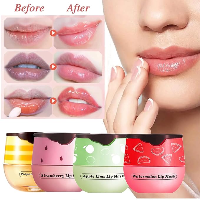 3 PCS Lip Balm Honey Pot, Gifts