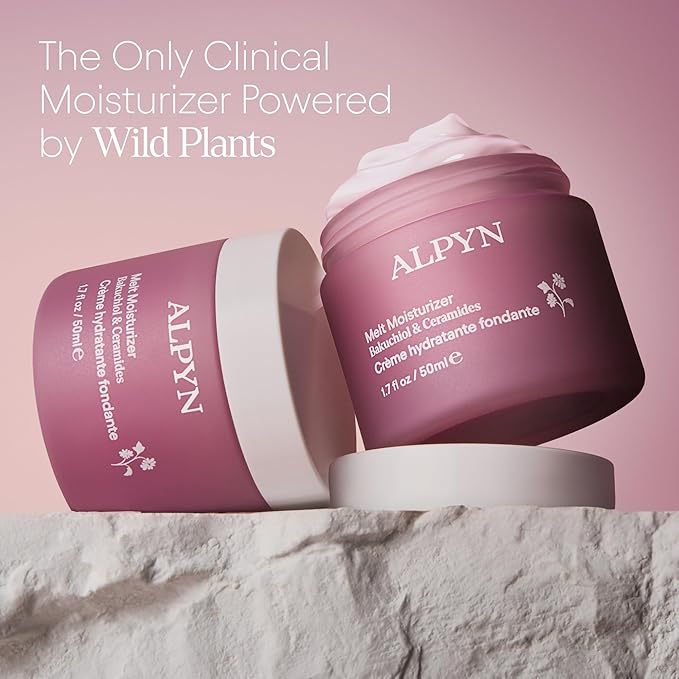 ALPYN Melt Moisturizer | Weightless Brightening and Plumping Hydration with a Velvety, Makeup-Ready Finish | 1.7 oz / 50 ml