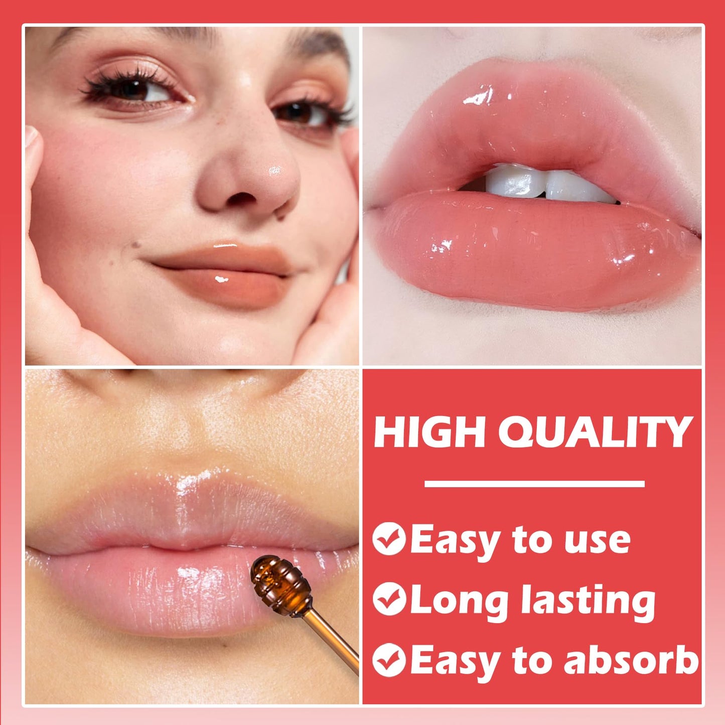 XINGXYUEL 3PCS Bee Lip Care Honey Pot Lip Mask - Honey Strawberry Watermelon Flavors - Silky Hydrating Overnight Lip Care Products