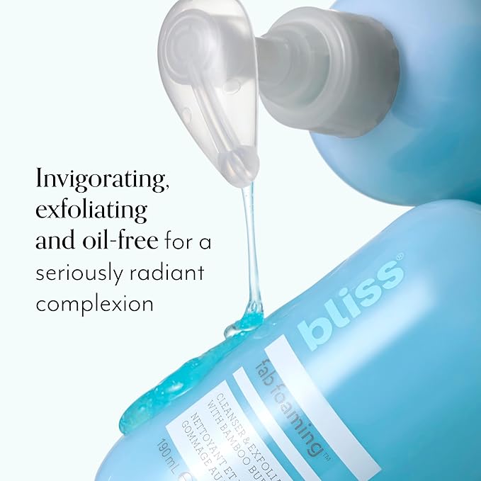 Bliss Pro Fab Foaming 2-In-1 Cleanser and Exfoliator Foaming