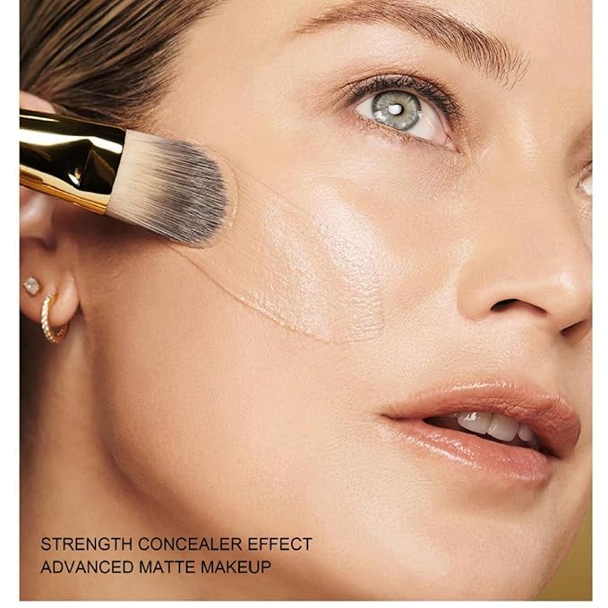 Full Coverage Foundation 10 Colors Natural Lightweight Smooth (Color 03)