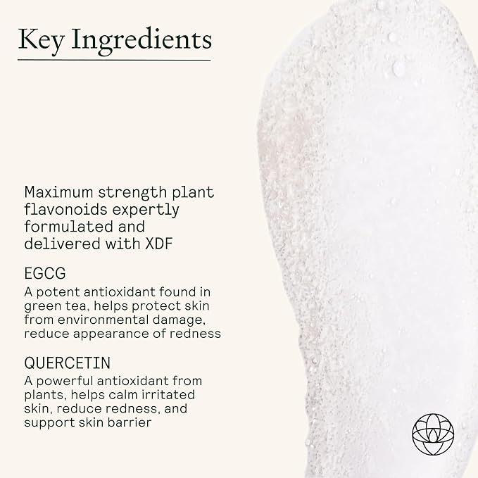 EQ Rescue Face Serum - Facial Serum with EGCG & Quercetin to Reduce Blemishes, Redness & Irritation - Fragrance-Free | Non-Comedogenic - Clinically Tested - Travel Size 0.17 fl oz