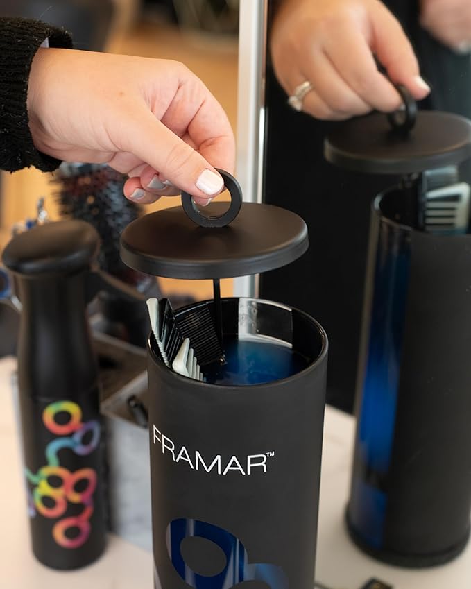 FRAMAR Disinfectant Jar for Salon