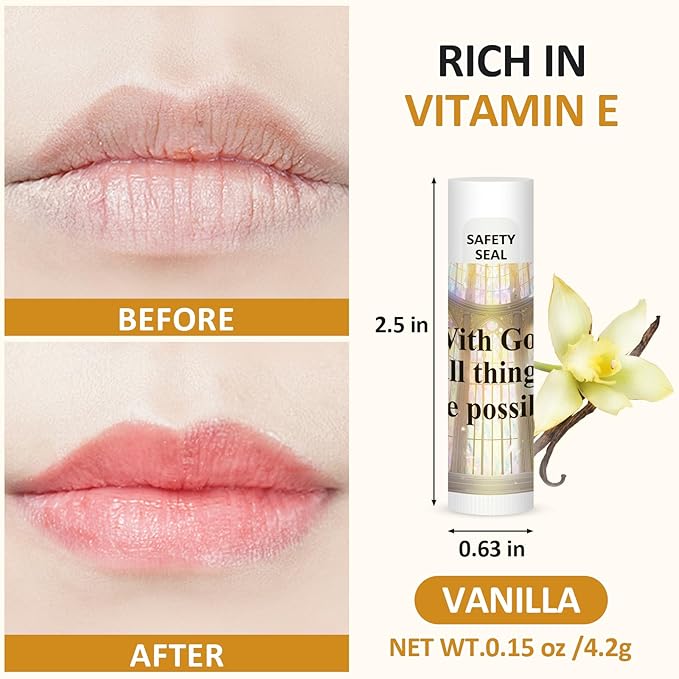 DMSKY 60 Lip Balm Bulk, Christian God