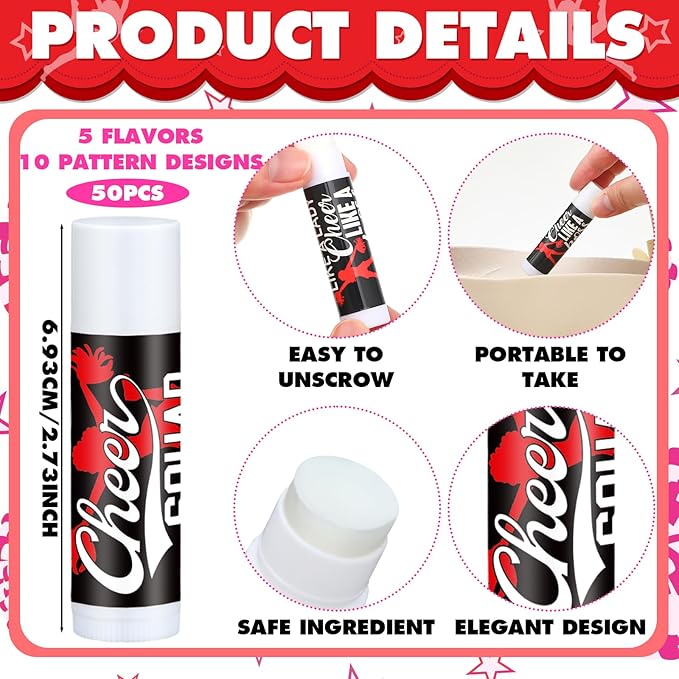 50 Sets Cheer Gifts Bulk 50