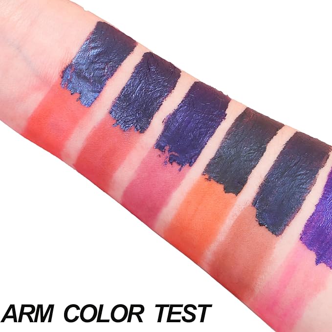 2 PCS Long-Lasting Peel Off Matte Lip Tint, Long-Lasting