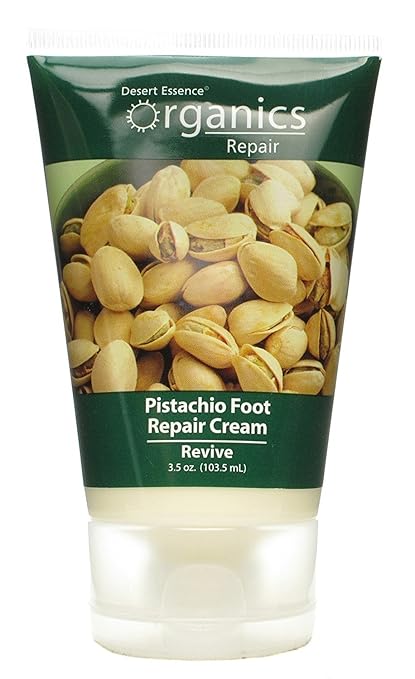 DESERT ESSENCE Foot Repair Creme,PISTACH, 3.5 OZ